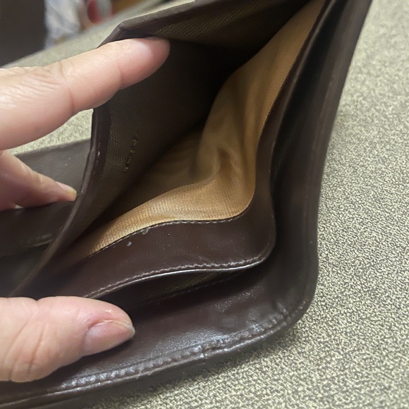 FENDI Bifold Wallet Canvas, Calfskin Brown Zucca Women - Picture 5 of 7